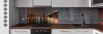 Glasrückwand für die küche Zwischen den Brücken