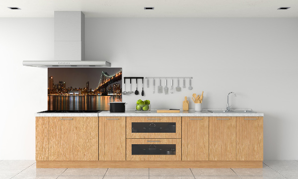 Glasrückwand für die küche Zwischen den Brücken