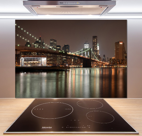 Glasrückwand für die küche Zwischen den Brücken