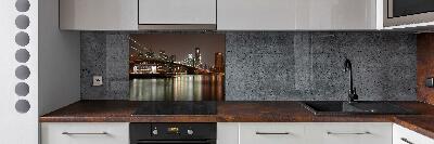 Glasrückwand für die küche Zwischen den Brücken