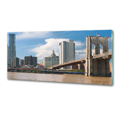 Küchen wandpaneel Brooklyn Bridge