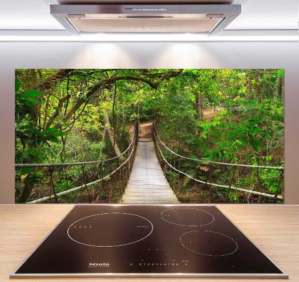 Platte für Küchenrückwand Seilbrücke