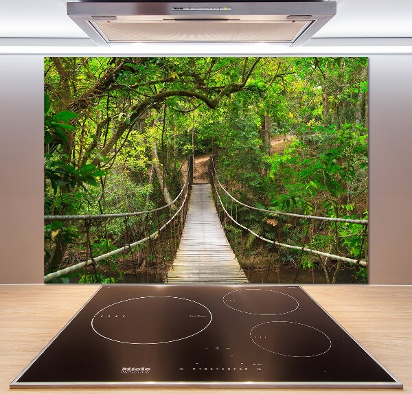 Platte für Küchenrückwand Seilbrücke