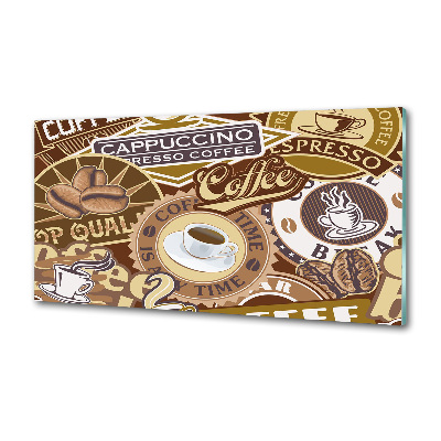 Küchen wandpaneel Kaffeehaus