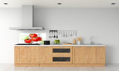 Platte für Küchenrückwand Tomaten und Salat