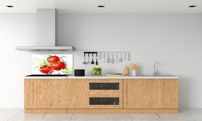Platte für Küchenrückwand Tomaten und Salat