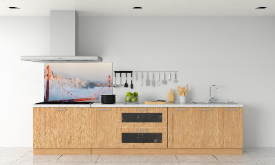 Platte für Küchenrückwand San Francisco Brücke