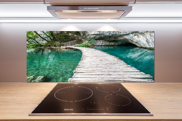 Platte für Küchenrückwand Plitvicer Seen