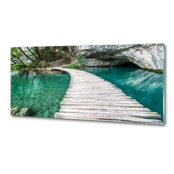 Platte für Küchenrückwand Plitvicer Seen