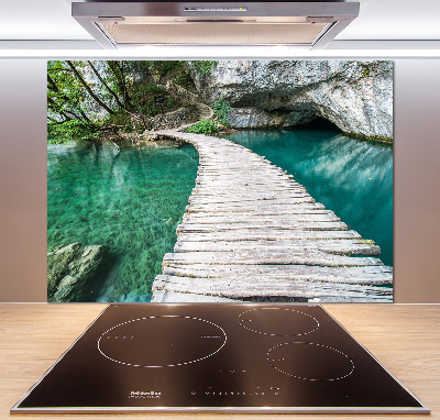Platte für Küchenrückwand Plitvicer Seen