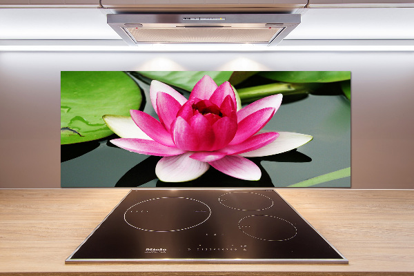 Küchen wandpaneel Seerose