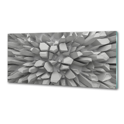 Platte für Küchenrückwand 3D-Abstraktion