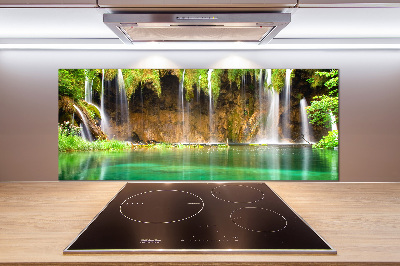 Glasrückwand für die küche Plitvicer Seen