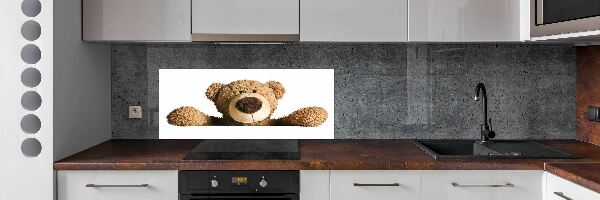 Platte für Küchenrückwand Teddybär