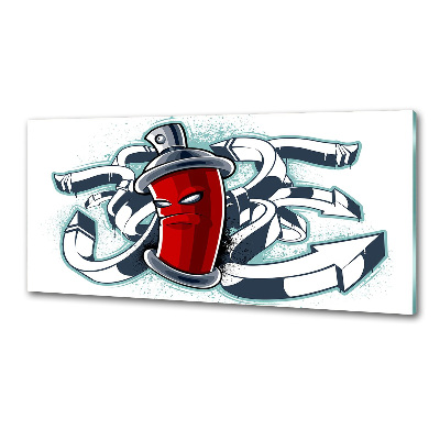 Küchen wandpaneel Graffiti