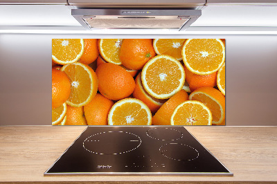 Platte für Küchenrückwand Orangenhälften