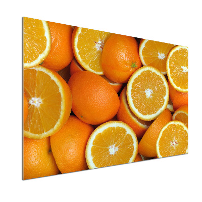 Platte für Küchenrückwand Orangenhälften