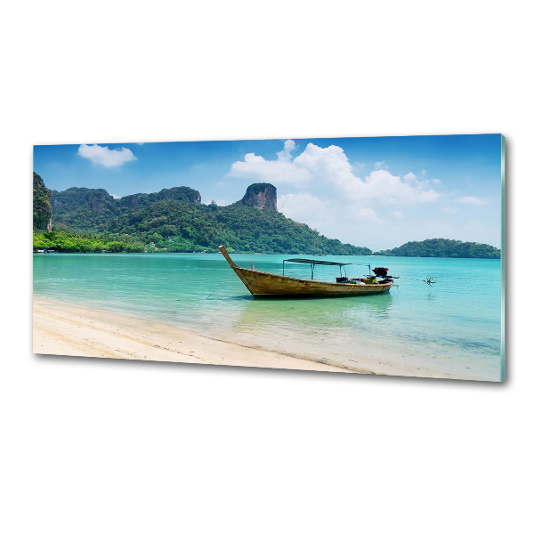 Küchen wandpaneel Boot