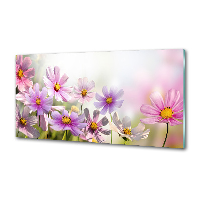 Platte für Küchenrückwand Blumen auf der Wiese