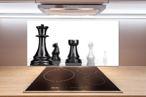 Platte für Küchenrückwand Schachfigur