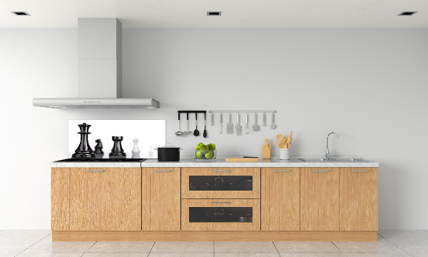 Platte für Küchenrückwand Schachfigur