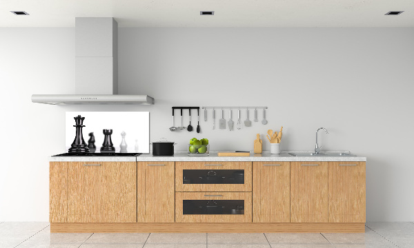 Platte für Küchenrückwand Schachfigur