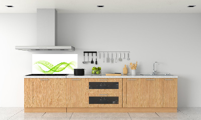 Küchen wandpaneel Bunte Wellen