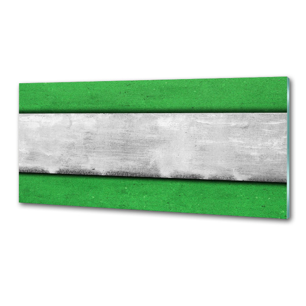 Glasrückwand für die küche Grüne Wand