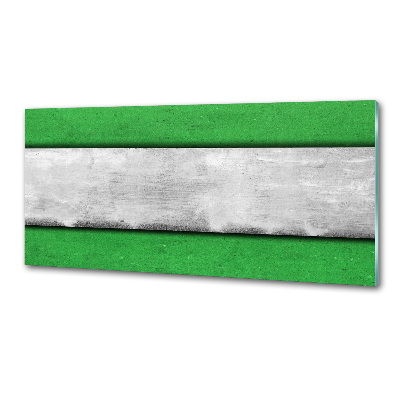 Glasrückwand für die küche Grüne Wand