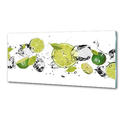 Küchen wandpaneel Kalk und Wasser