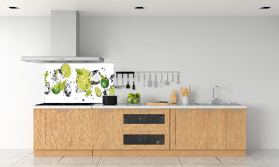 Küchen wandpaneel Kalk und Wasser