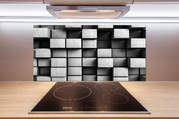 Glasrückwand für die küche Abstraktion