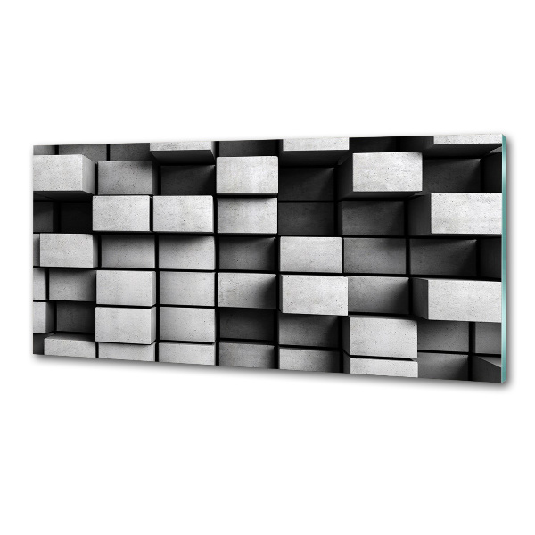 Glasrückwand für die küche Abstraktion