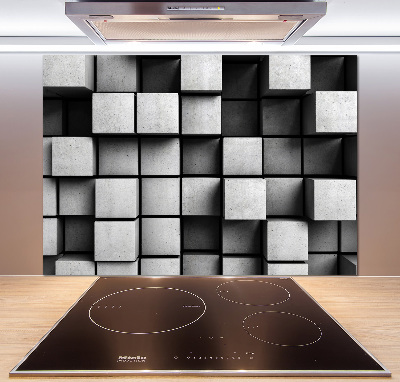 Glasrückwand für die küche Abstraktion