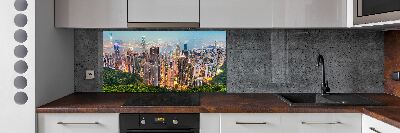 Glasrückwand für die küche Hongkong