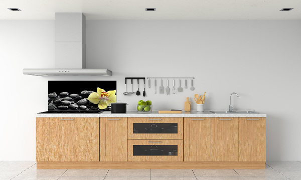 Platte für Küchenrückwand Orchidee