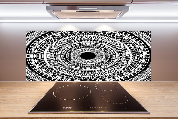 Küchen wandpaneel Kreisornamente