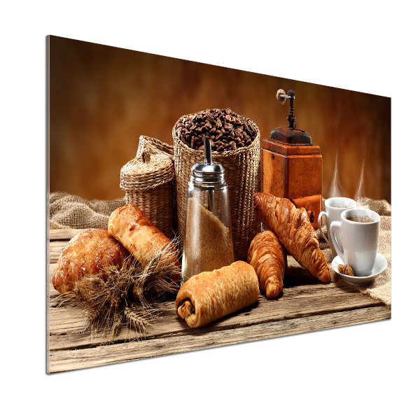 Glasrückwand für die küche Frühstück