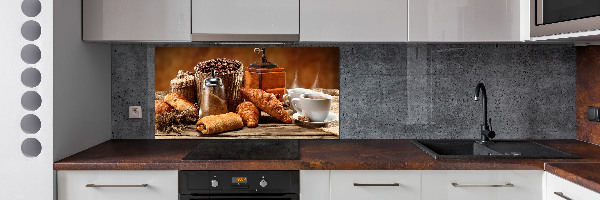 Glasrückwand für die küche Frühstück