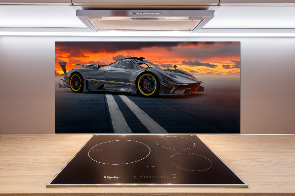 Platte für Küchenrückwand Rennfahrer