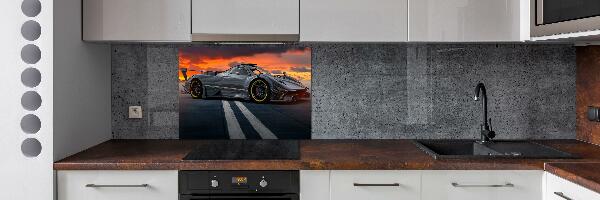 Platte für Küchenrückwand Rennfahrer