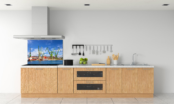 Platte für Küchenrückwand Werft in Danzig