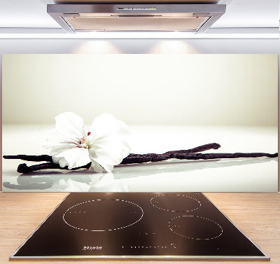 Glasrückwand für die küche Vanilleschote