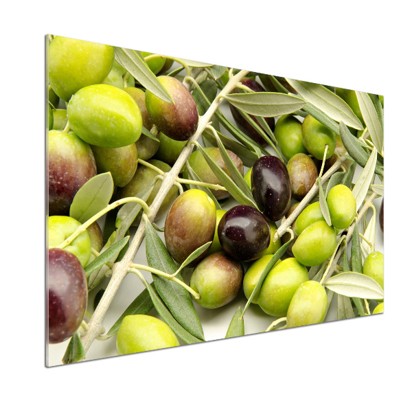 Platte für Küchenrückwand Frische Oliven