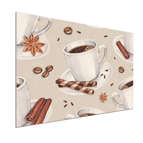 Platte für Küchenrückwand Eine Tasse Kaffee