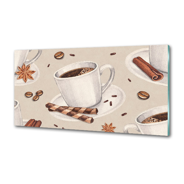 Platte für Küchenrückwand Eine Tasse Kaffee