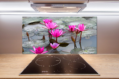 Platte für Küchenrückwand Lotosblume