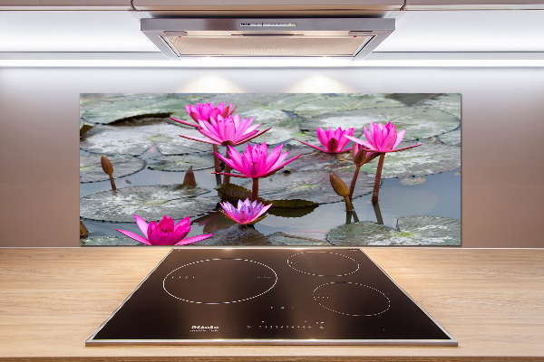 Platte für Küchenrückwand Lotosblume