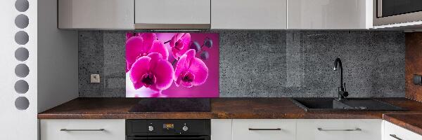 Küchen wandpaneel Orchidee