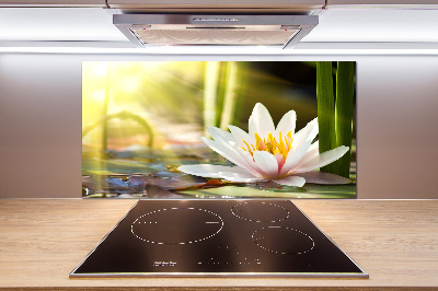 Platte für Küchenrückwand Seerose